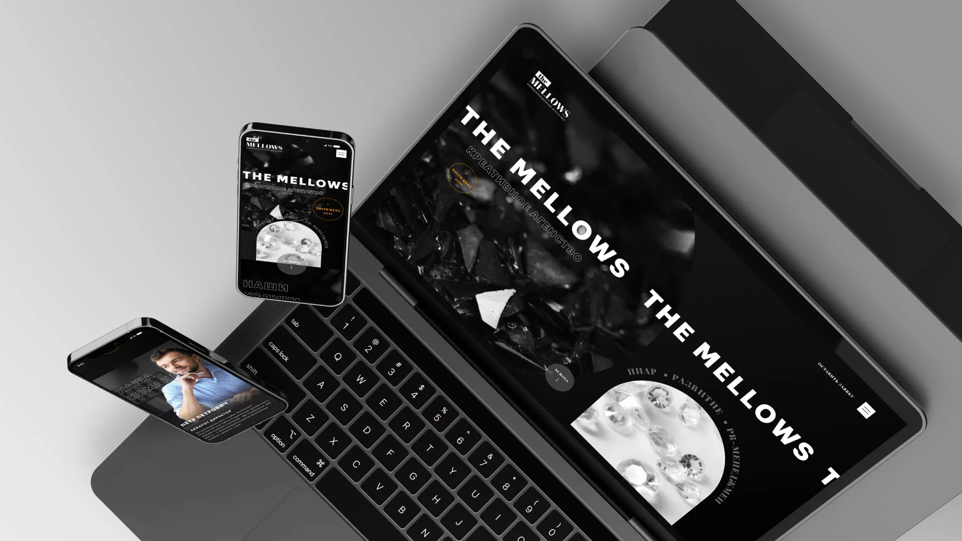 Разработка сайта креативного агентства «The Mellows» в Олонце