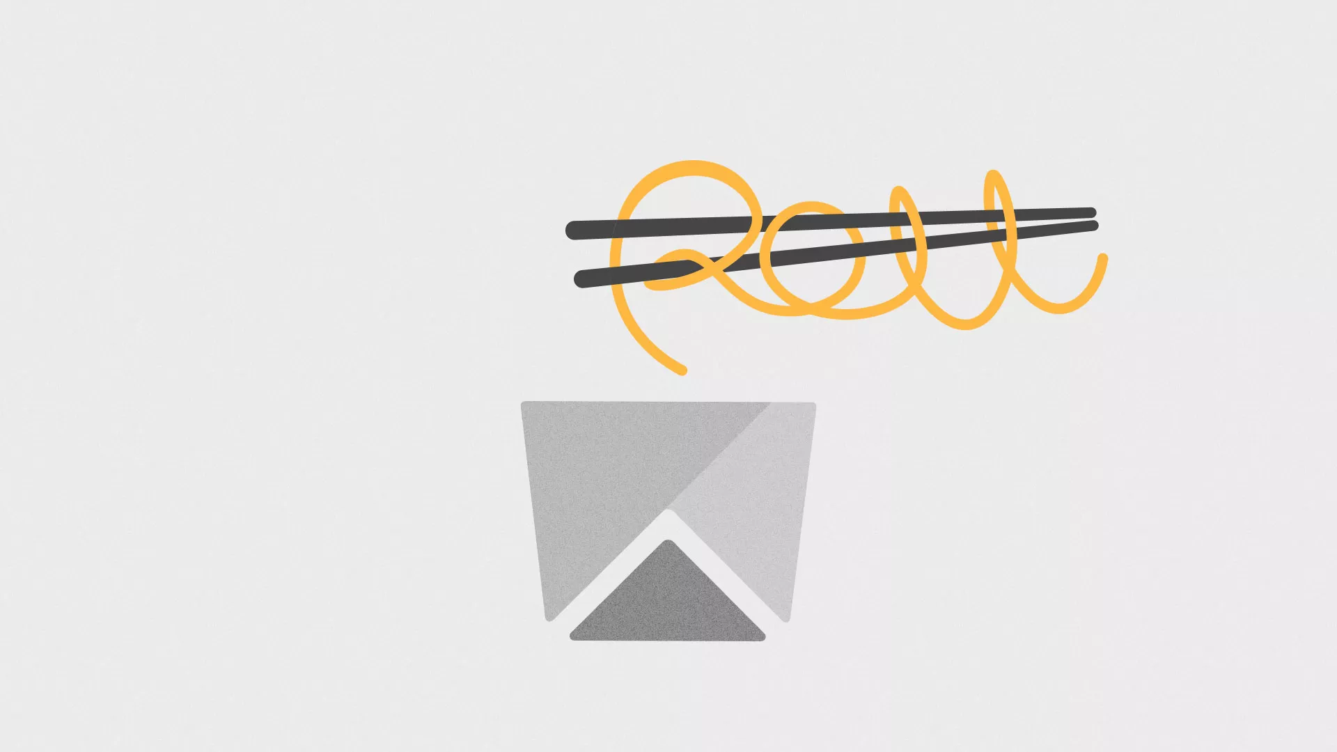 Оформление меню суши-бара «Roll Wok Club» в Олонце