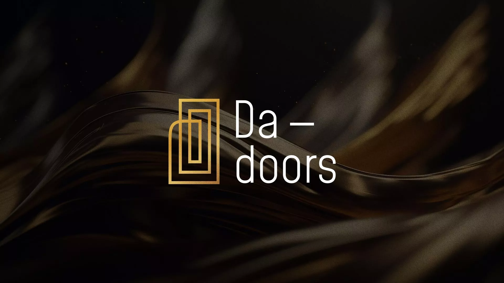Разработка логотипа для компании «DA-DOORS» в Олонце